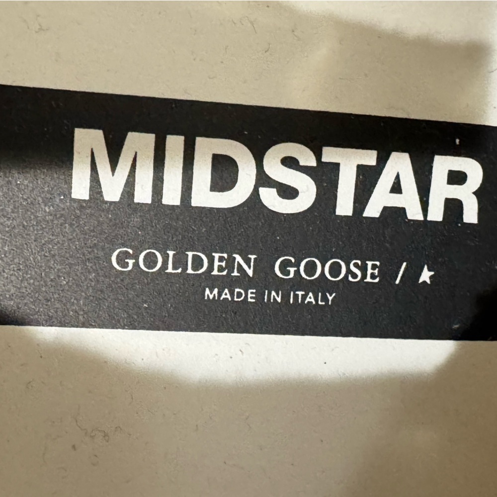 Golden Goose Women's Mid Star Cream Milky Green IT38/ US 8 NWT - Picture 4 of 12